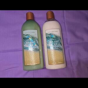 Bath and Body Works "At The Beach" Shampoo and Conditioner 16FL OZ Each